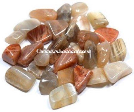 Moonstone Tumbled Manufacturer Supplier Wholesale Exporter Importer Buyer Trader Retailer in Khambhat Gujarat India